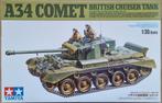 Tamiya 1:35 #35380 WWII British Cruiser Tank A34 Comet, Tank, 1:32 tot 1:50, Nieuw, Ophalen of Verzenden