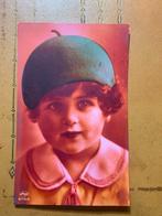 1930 Meisje met groene baret, Ophalen of Verzenden, 1920 tot 1940, Gelopen, Kinderen