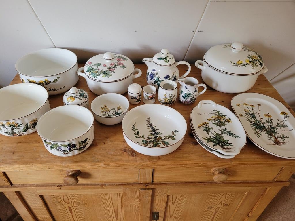 Botanica servies schaal dekschaal  Villeroy & Boch schalen, Ophalen of Verzenden, Overige stijlen, Porselein, Schaal of Schalen