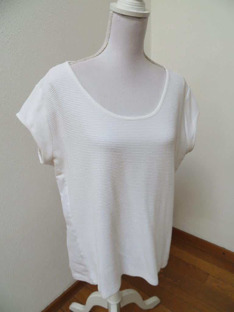 F18 SOPHIA PERLA apart nieuw shirt wit maat 46, Kleding | Dames, Wit, Maat 46/48 (XL) of groter, Nieuw, Ophalen of Verzenden