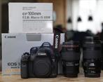 Canon 5D Mark III met 100mm Macro en 70-300mm IS lenzen, Audio, Tv en Foto, Fotocamera's Digitaal, Gebruikt, Spiegelreflex, Canon