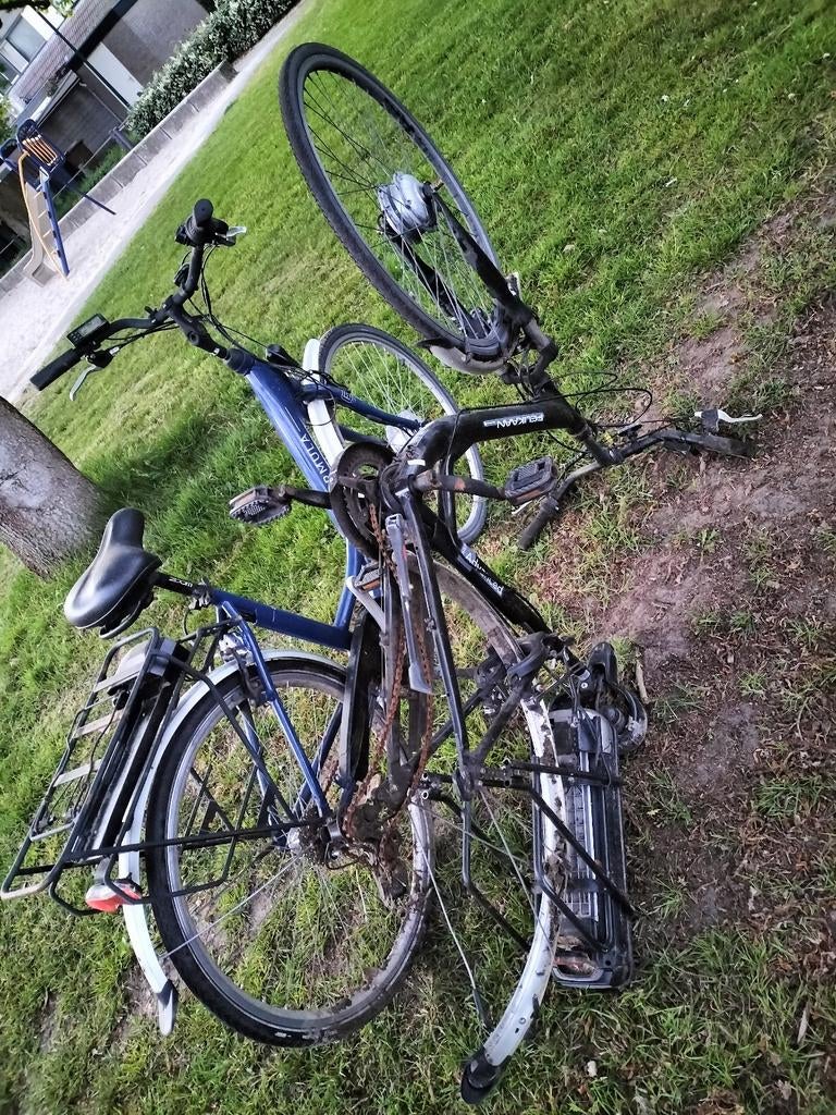 Loop of sloop elektrische fietsen, Gebruikt, Velgrem, Ophalen, Overige merken