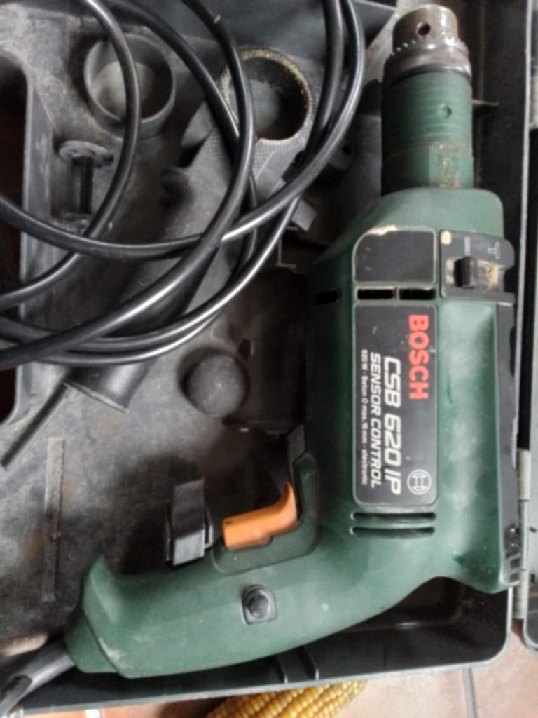 Bosch boormachine, Ophalen, Boormachine