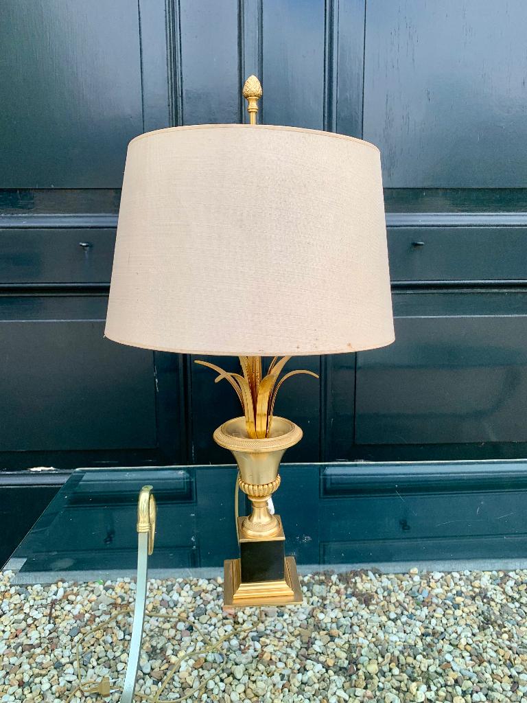 Vintage Boulanger palm tafellamp, Ophalen, Gebruikt, 50 tot 75 cm, Hollywood Regency