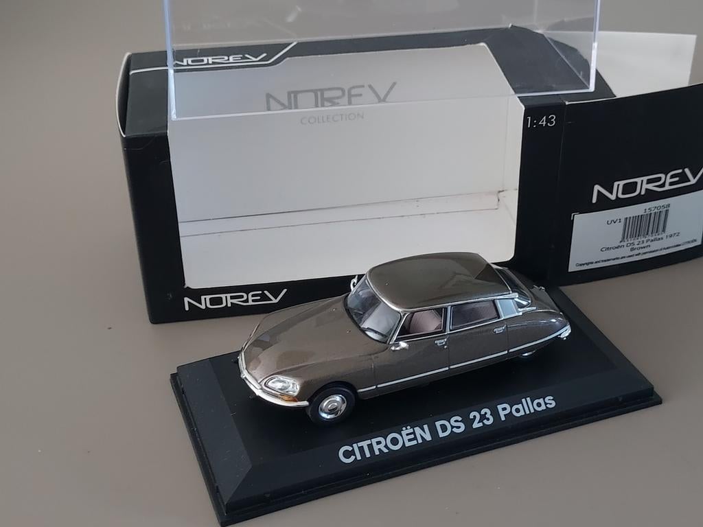 Citroën DS23 Pallas 1972  nieuw in doosje Norev 1:43, Ophalen of Verzenden, Nieuw, Auto, Norev