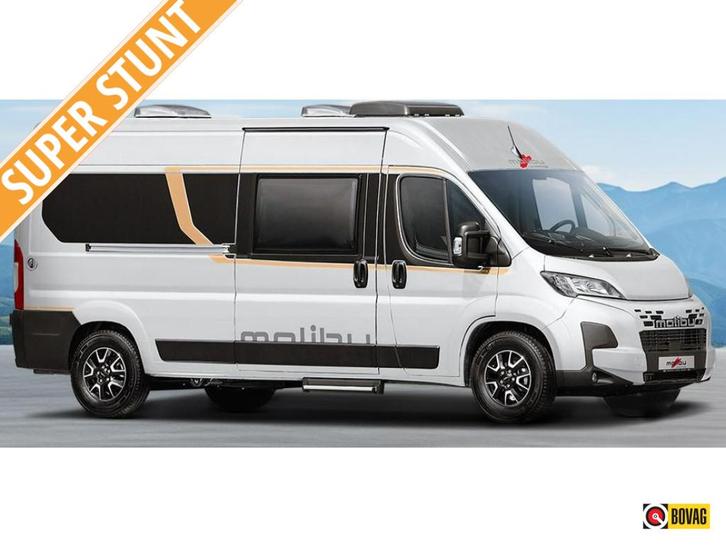 Malibu First Class Two Room 640 LERB Lengtebedden, Automaat, Caravans en Kamperen, Campers, Bedrijf, tot en met 2, Malibu, Fiat