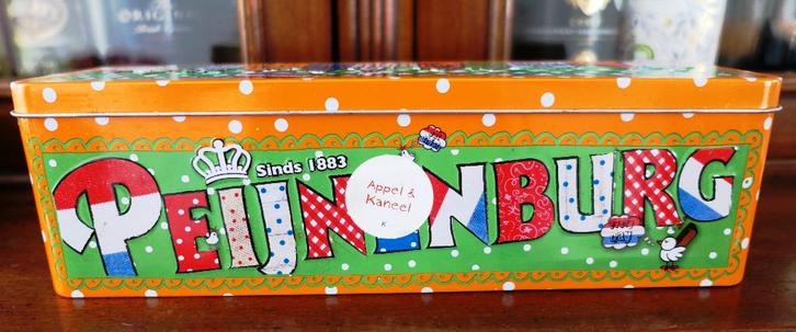 Peijnenburg koektrommel - blik - bewaarblik, Verzamelen, Blikken, Zo goed als nieuw, Koek(jes), Overige merken, Ophalen of Verzenden