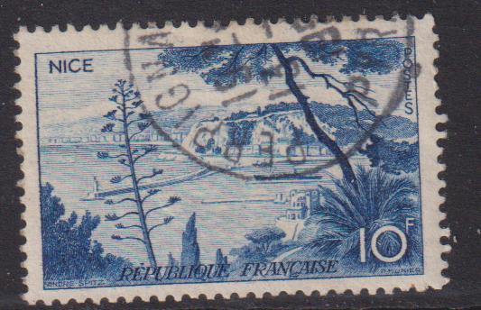 Frankrijk 1955 Nice Landschap, Verzenden, Gestempeld, Dier of Natuur