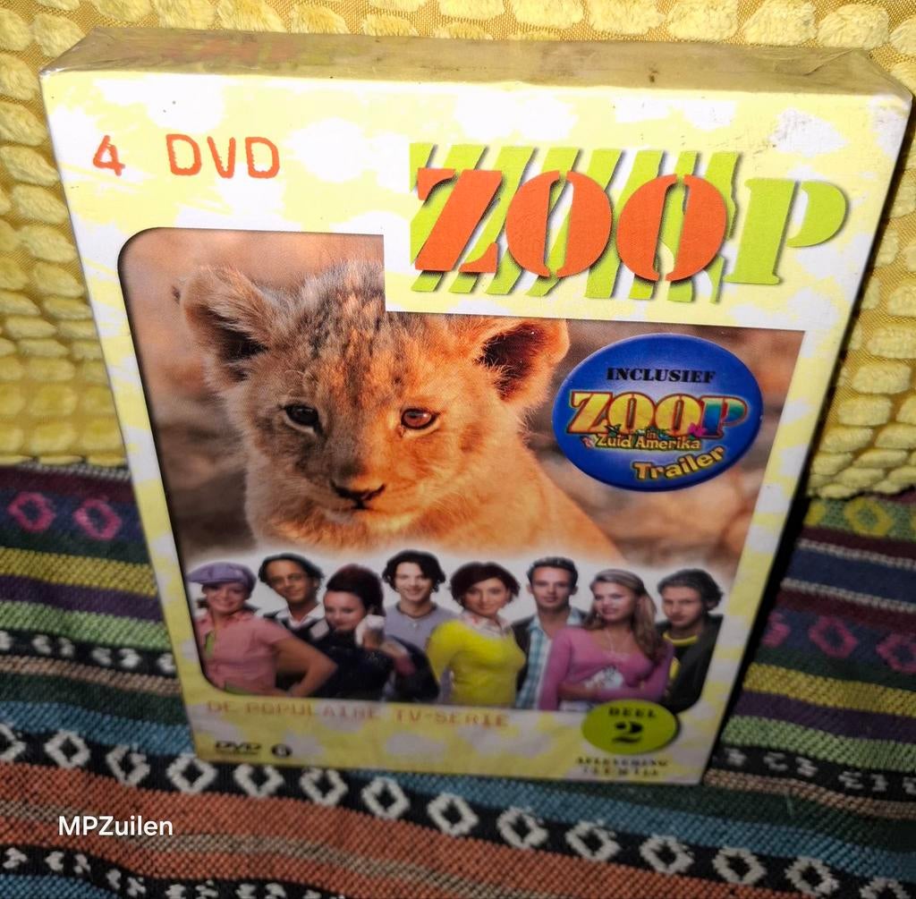 Zoop  .. 4 DVD Box, Cd's en Dvd's, Alle leeftijden, Ophalen of Verzenden, Nieuw in verpakking, Boxset