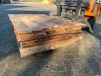 Partij Afromosia hardhout planken – ca. 60-70 meter, Tuin en Terras, Palen, Balken en Planken, Ophalen of Verzenden, Nieuw