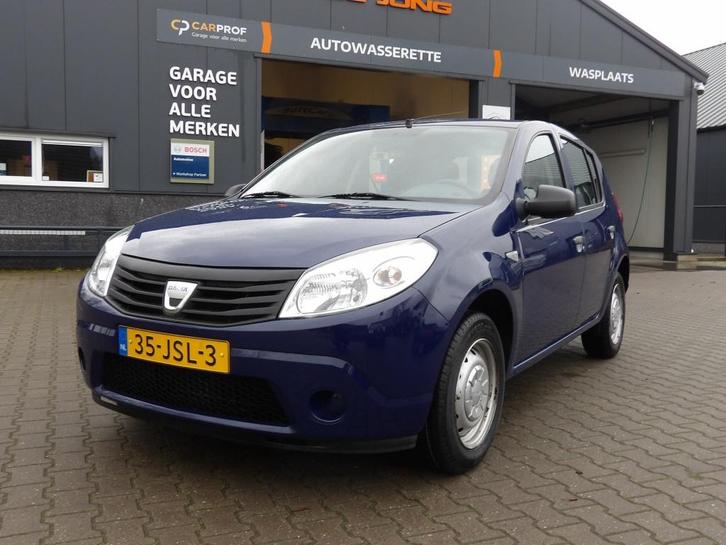Dacia Sandero 1.2 (bj 2009), Auto's, Dacia, Bedrijf, Te koop, Sandero, ABS, Airbags, Alarm, Startonderbreker, Benzine, Euro 4