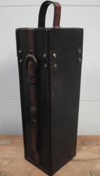 LEUKE OUDE BROCANTE HOUTEN WIJNKOFFER, Gebruikt, Ophalen of Verzenden, Minder dan 5 flessen, Minder dan 50 cm