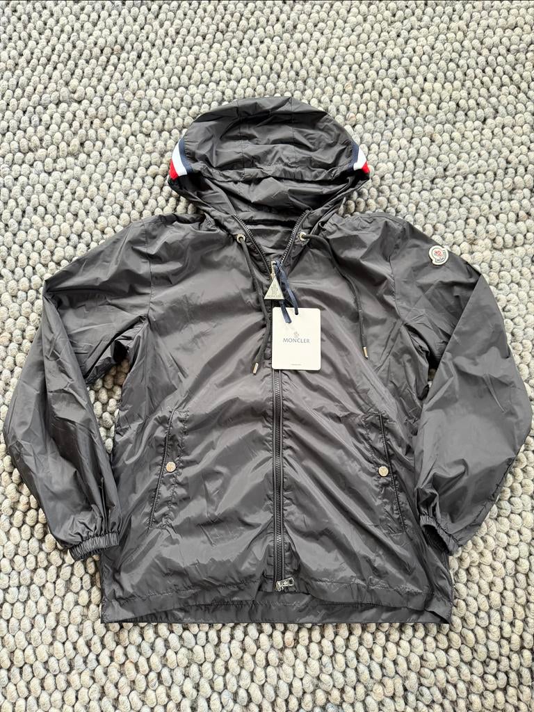 Moncler Windbreaker, Kleding | Heren, Jassen | Zomer, Ophalen of Verzenden, Zo goed als nieuw, Zwart