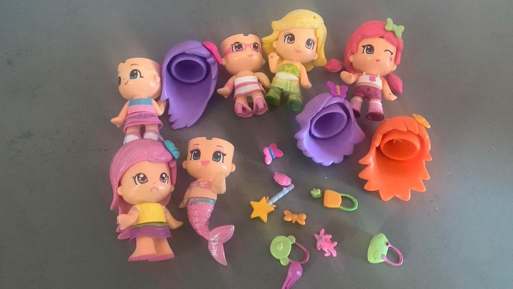 Pinypon poppetjes, 6 stuks, Ophalen of Verzenden, Zo goed als nieuw