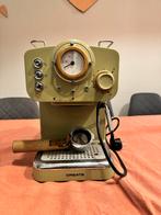 CREATE THERA RETRO MATT koffiemachine - Groen, gebruikt, Witgoed en Apparatuur, Koffiezetapparaten, Gebruikt, Espresso apparaat