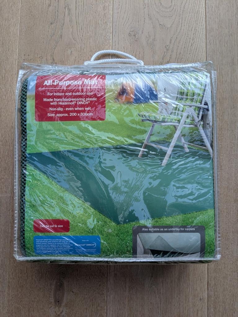 NIEUW All purpose mat, tentzeil, tent zeil, tapijt grondzeil, Caravans en Kamperen, Caravan accessoires, Ophalen of Verzenden