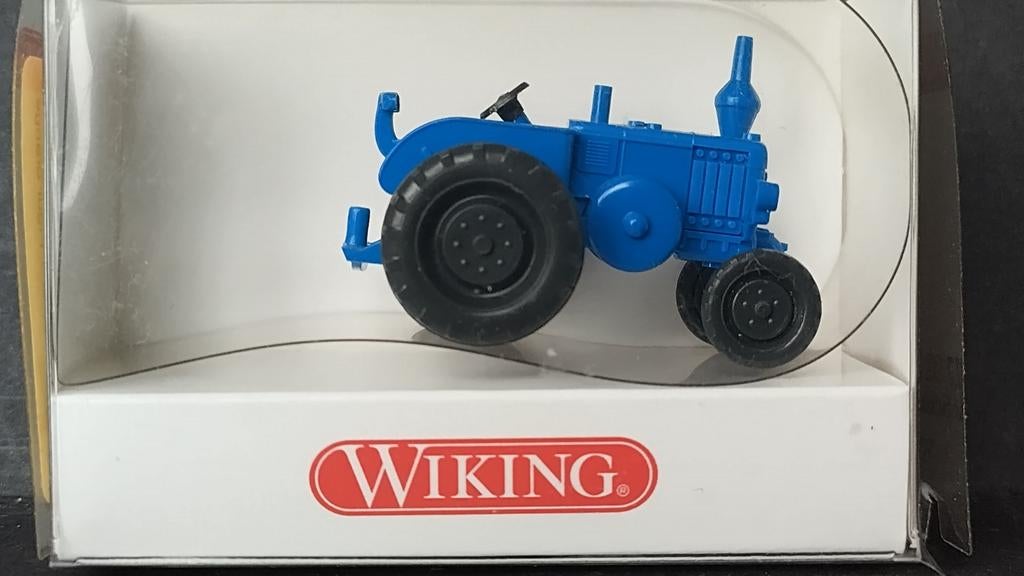 Fahr tractor 1:87 H0 Wiking Pol, Wiking, Nieuw, Hijskraan, Tractor of Landbouw, Wiking@wiking.de