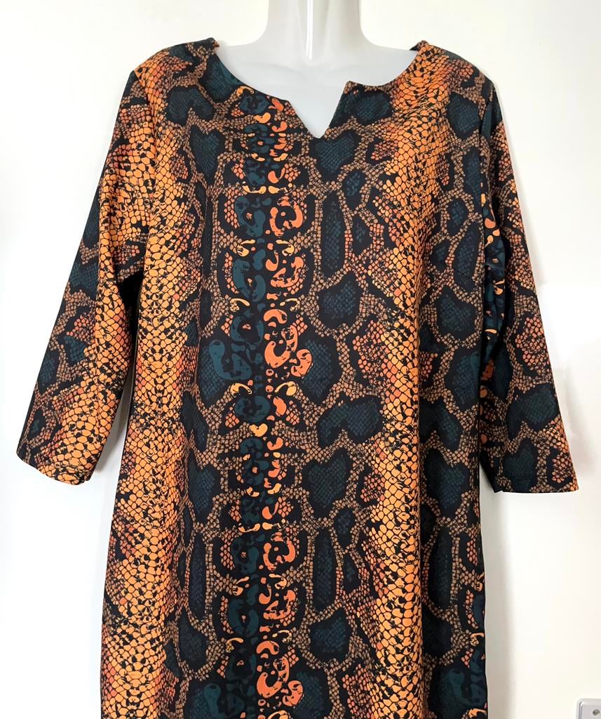 Fame jurk maat 42(v), Kleding | Dames, Overige kleuren, Maat 42/44 (L), Ophalen of Verzenden, Zo goed als nieuw