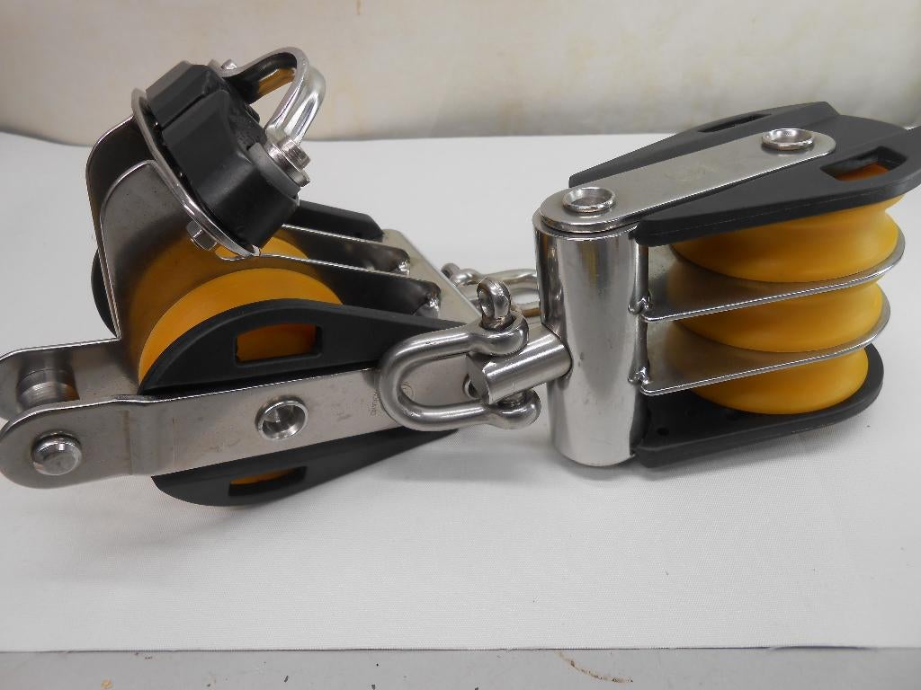 Blokken voor Grootschoot Bakstag Talie Neerhaler, enz. 16 mm, Watersport en Boten, Accessoires en Onderhoud, Ophalen of Verzenden