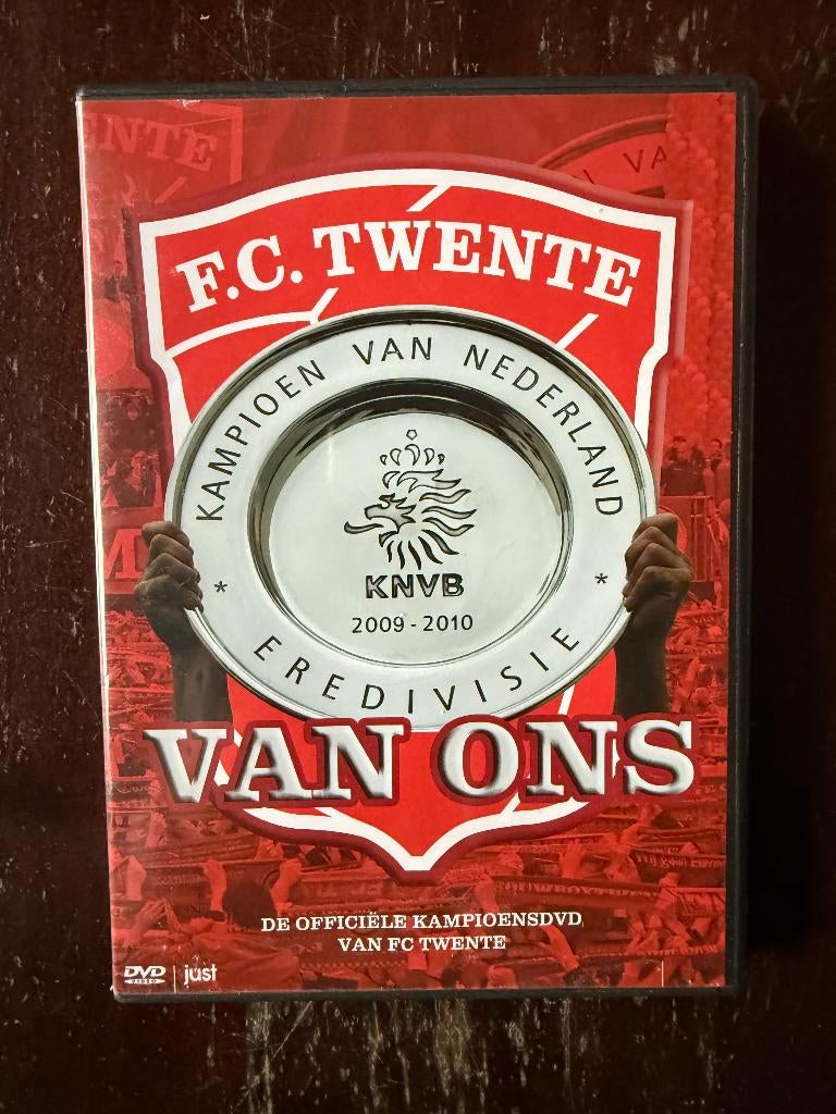 FC Twente kampioen 2010 Van Ons ( 2 DVD Box ), Ophalen of Verzenden, Zo goed als nieuw, F.C. Twente, Overige typen