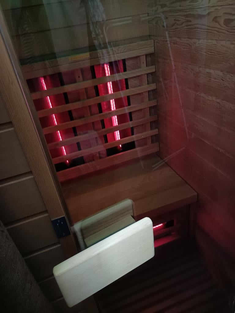 Infrarood Sauna voor 1 persoon, Ophalen, Zo goed als nieuw, Complete sauna