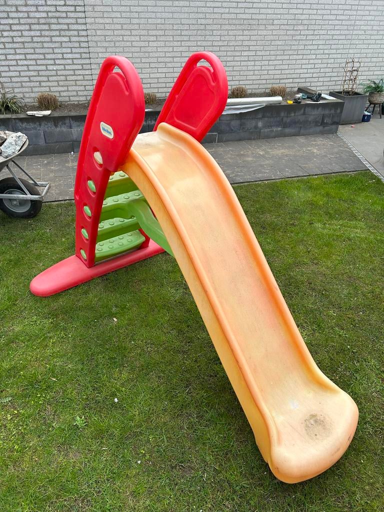 Leuke kleurrijke glijbaan voor uren speelplezier, Ophalen of Verzenden, Gebruikt, Glijbaan