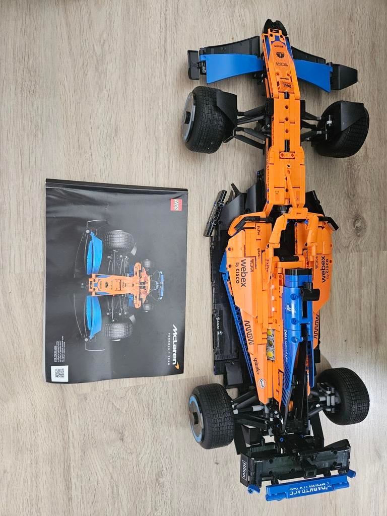 LEGO Technic McLaren Formule 1 Racewagen (42141), Ophalen of Verzenden, Zo goed als nieuw
