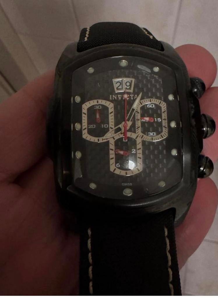 Invicta horloge 4999, Ophalen of Verzenden, Zo goed als nieuw, Staal, Overige merken