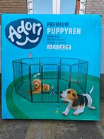 Puppyren, 8 panelen, 81 cm hoog, 76 breed, Dieren en Toebehoren, Hondenbenches, Ophalen, Gebruikt