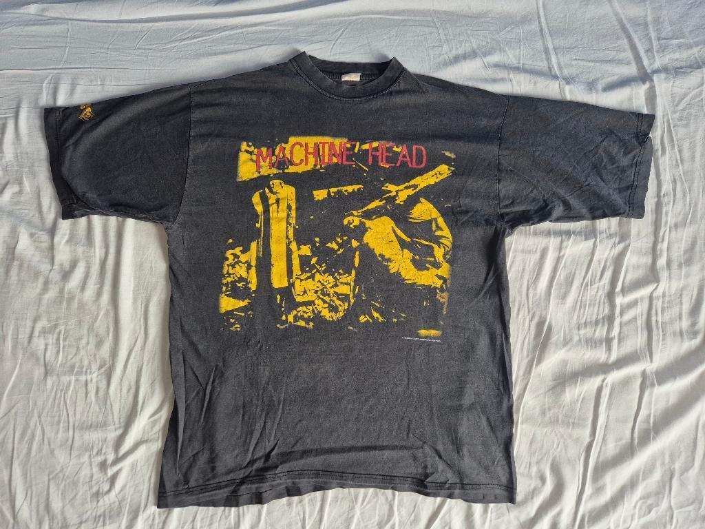 Machine Head Tour Shirt Burn My Eyes 1995 (o.a. Dynamo), Kleding | Heren, Maat 48/50 (M), Zwart, Airtees, Ophalen of Verzenden