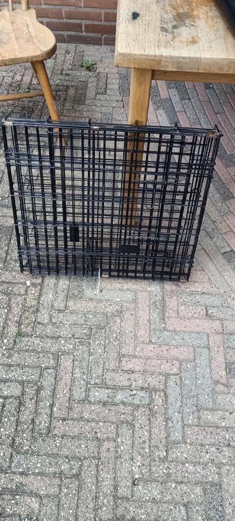 Hondenbench 60 vierkant, Dieren en Toebehoren, Hondenhokken, Ophalen, Gebruikt, Minder dan 75 cm, Minder dan 65 cm