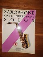 Saxofoon: One hundred and one solos--101-- for the saxophone, Muziek en Instrumenten, Bladmuziek, Gebruikt, Saxofoon, Ophalen of Verzenden