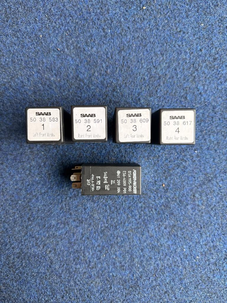 SAAB 9-3 V1 Cabrio - RAAM RELAIS, Ophalen of Verzenden, Saab