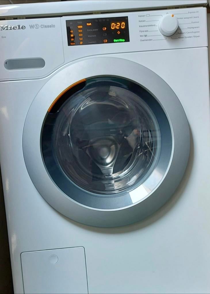 Miele wasmachine en warmtepompdroger, 6 tot 8 kg, Overige typen, Ophalen of Verzenden, Zo goed als nieuw