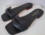 Jan Jansen slippers sandaaltjes maat 39, Ophalen of Verzenden, Zo goed als nieuw, Zwart