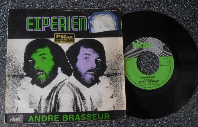 André Brasseur - experience, Cd's en Dvd's, Vinyl Singles, Zo goed als nieuw, Single, Pop, 7 inch, Ophalen of Verzenden