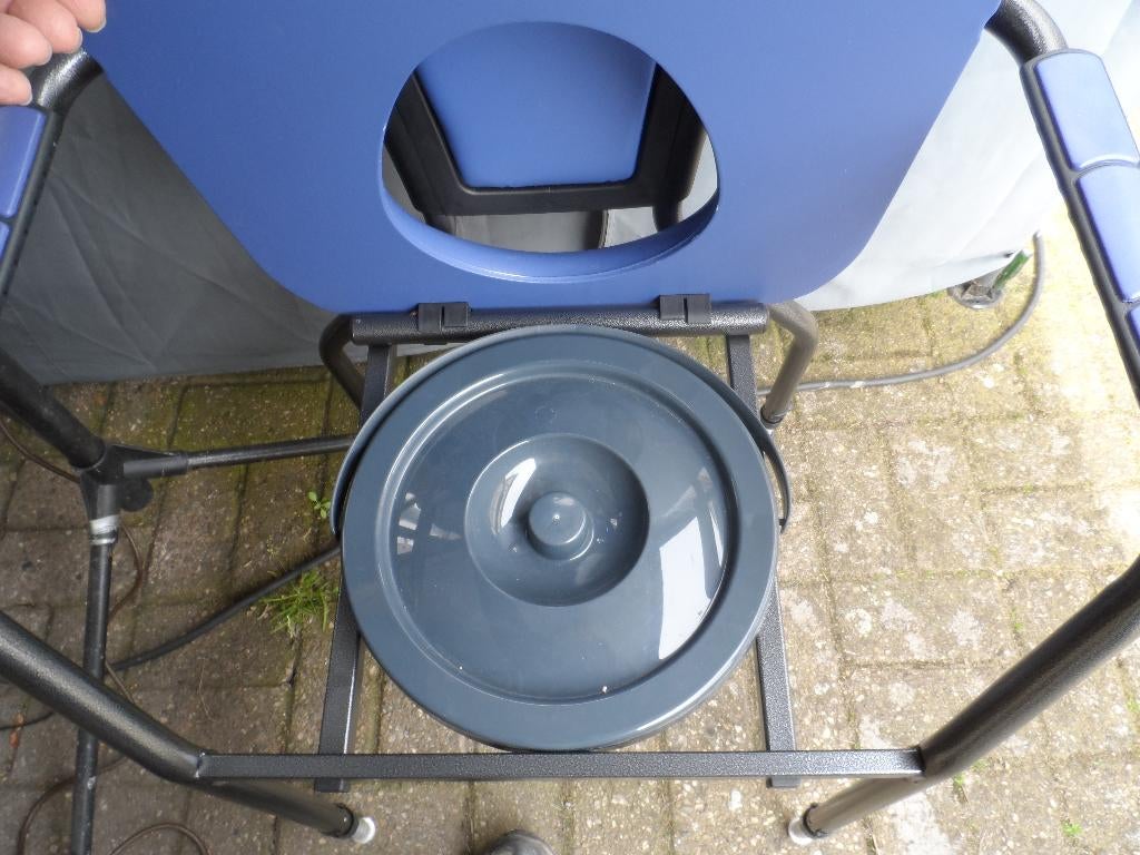 po stoel   blauw   als nieuw., Ophalen of Verzenden, Zo goed als nieuw