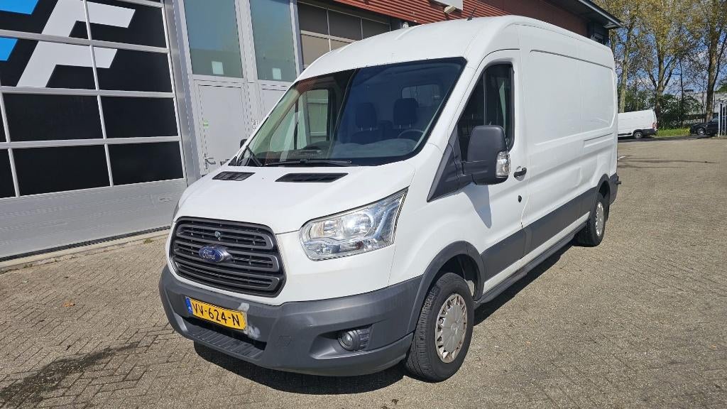 Ford Transit 310 2.2 TDCI L3H3 – 114.103 KM NAP, Auto's, Bestelauto's, Euro 5, 4 cilinders, Wit, Bedrijf