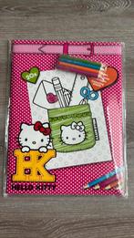 Hello Kitty 20 kleurplaten + potloodjes (Nieuw), Ophalen of Verzenden, Nieuw, Papier, Schets- of Tekenboek