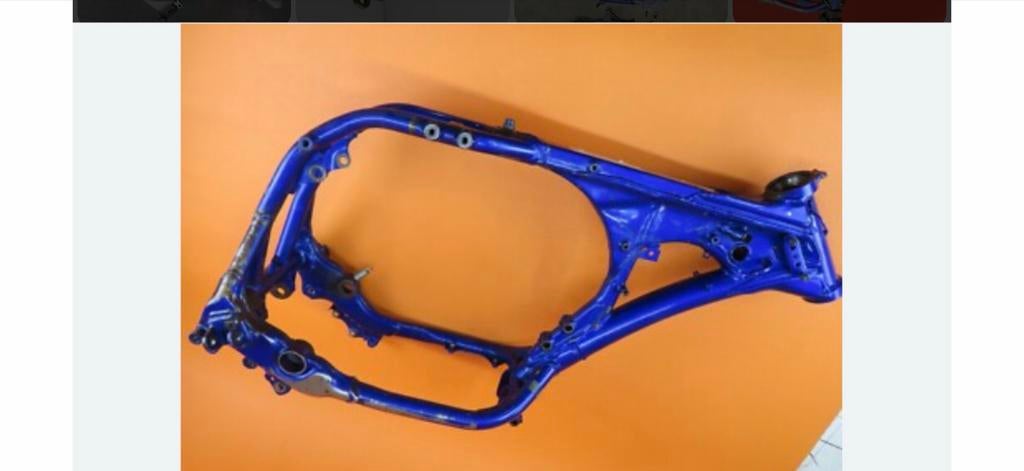 Gezocht: Frame Yamaha WR450 F 2005/2006 met kenteken, Ophalen of Verzenden, Gebruikt