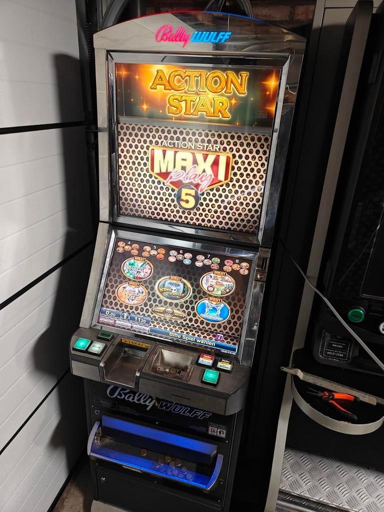 Twin top casino gokkast Bally wulff! Met 50 spellen, Verzamelen, Automaten | Gokkasten en Fruitautomaten, Euro, Ophalen, Gebruikt