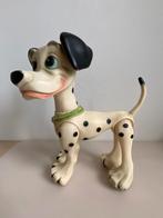 Dalmatiers 101 Pongo piepende rubber hond, Ophalen of Verzenden, Overige figuren, Gebruikt, Beeldje of Figuurtje