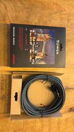 Audioquest Tower 3,5 mm x RCA 8 meter, Ophalen of Verzenden, Zo goed als nieuw, 5 tot 10 meter, Interlink-kabel