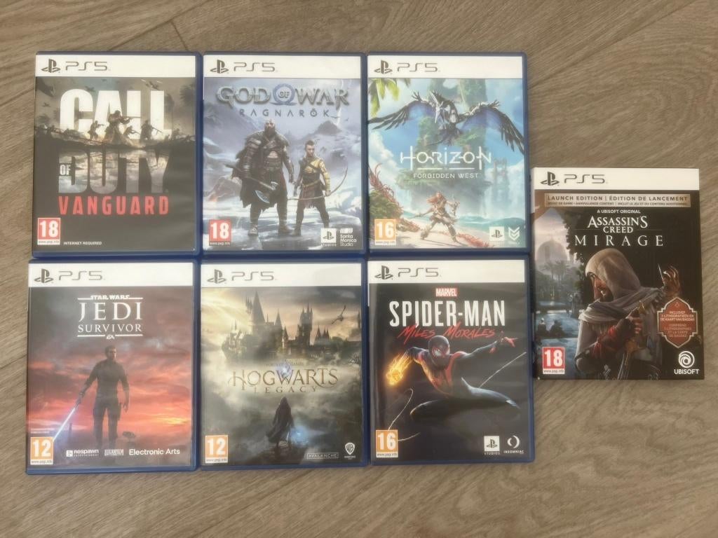 Diverse PS5 games! (Spiderman, Horizon, Hogwarts, GoW, etc), Spelcomputers en Games, Games | Sony PlayStation 5, Avontuur en Actie