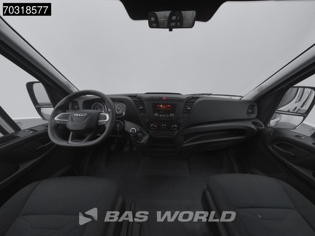 Iveco Daily 35C14 Dubbel Cabine Open Laadbak met Kist Dubbel, Stof, Iveco, Wit, Bedrijf