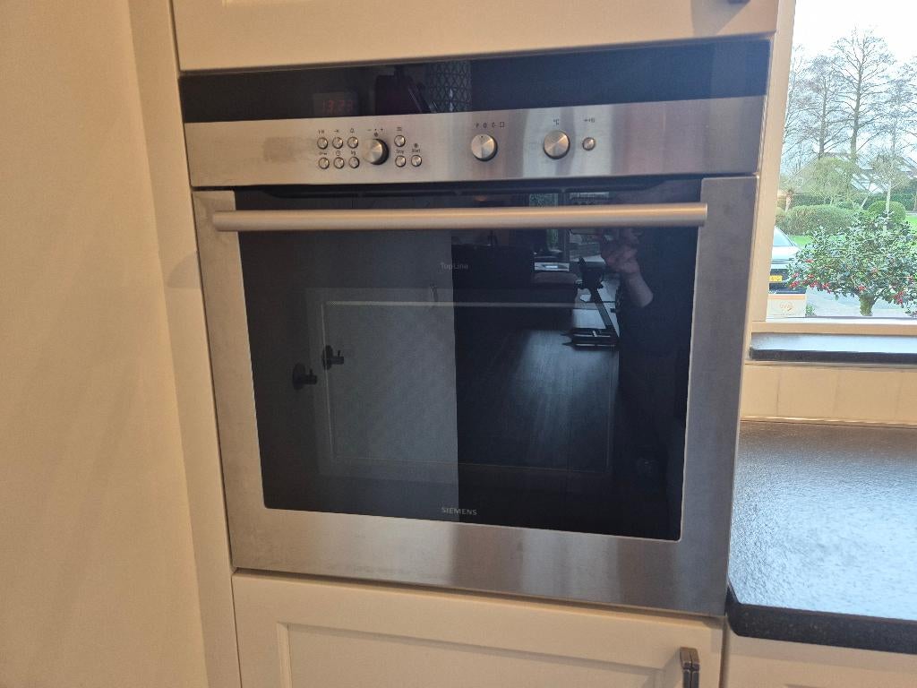 Siemens combi oven - magnetron – 60 cm, Gebruikt, Oven, Inbouw, 45 tot 60 cm