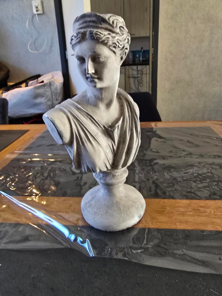 Klassieke Buste - Griekse Godin Beeld, Ophalen of Verzenden