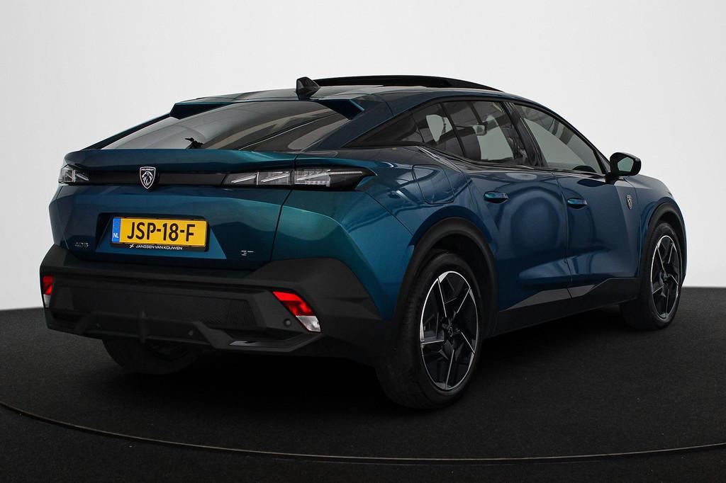 Peugeot 408 1.2 Hybrid 145 e-DCS6 GT Alcantara Panoramadak F, 145 pk, Euro 6, 1199 cc, Blauw