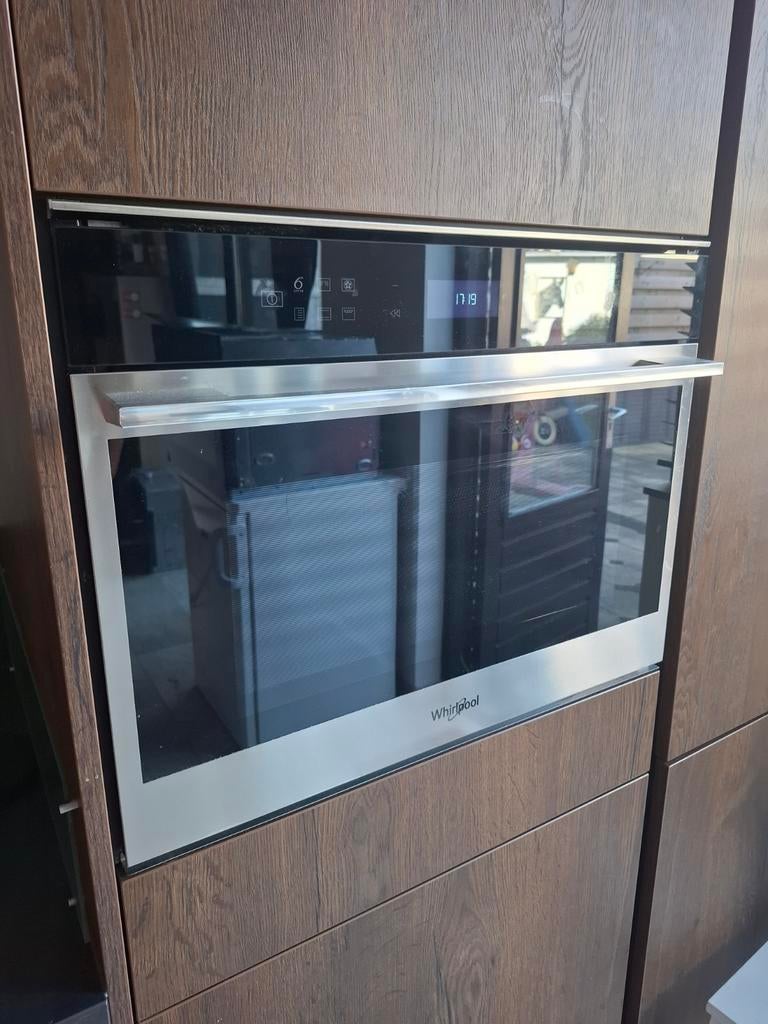 Whirlpool combi oven magnetron, Witgoed en Apparatuur, Gebruikt, Oven, Inbouw, 45 tot 60 cm