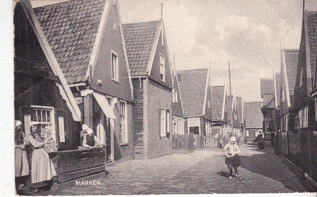MARKEN, Verzamelen, Ansichtkaarten | Nederland, Ophalen of Verzenden, Voor 1920, Noord-Brabant